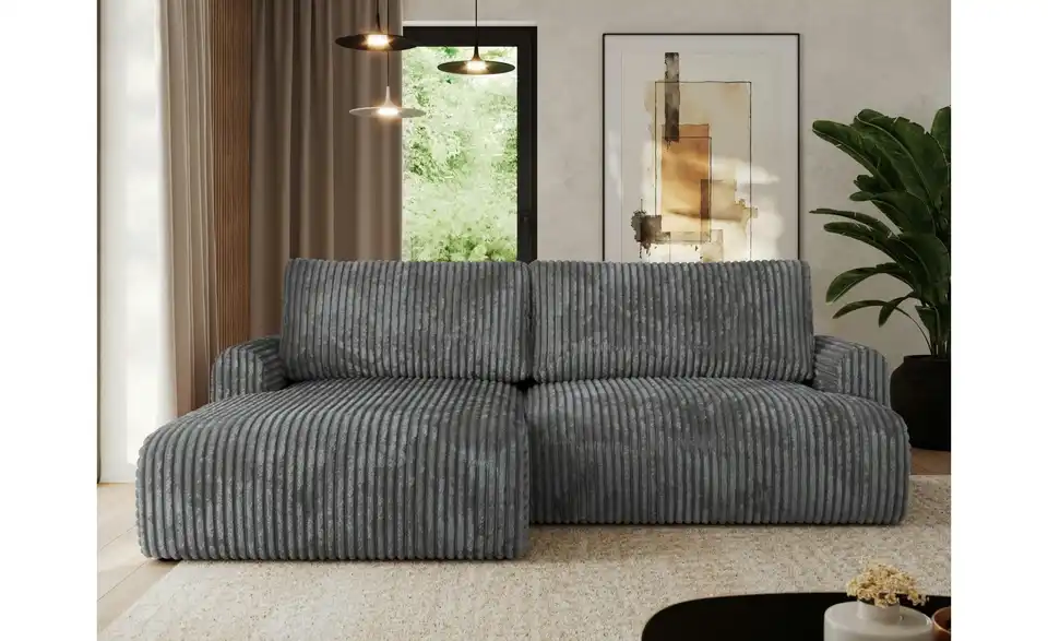 Ecksofa Tono mit Schlaffunktion, in Wohnsituation