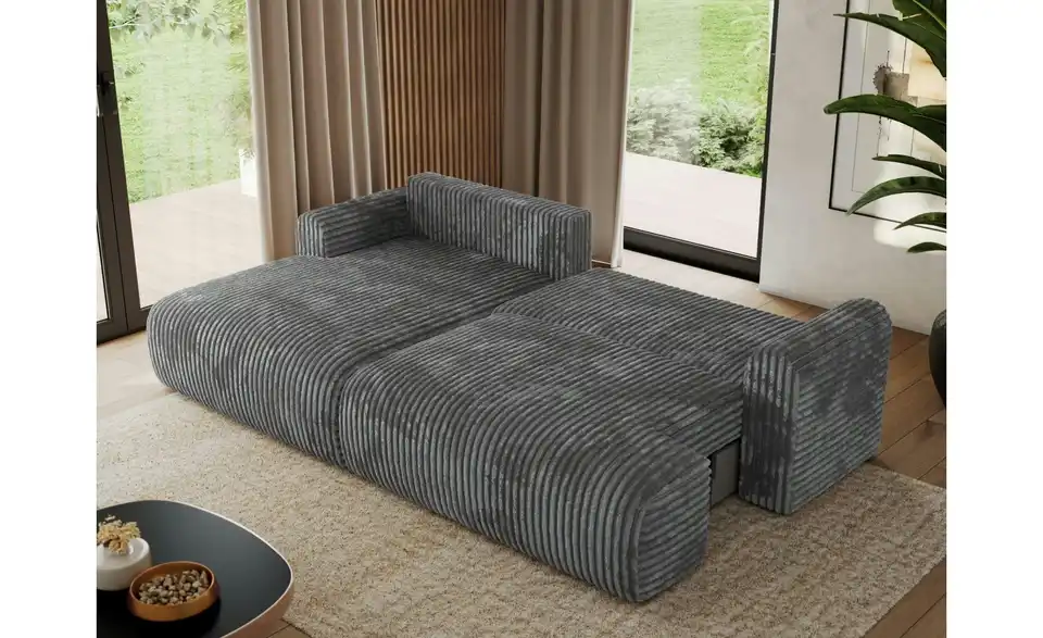 Ecksofa Tono mit Schlaffunktion, in Wohnsituation