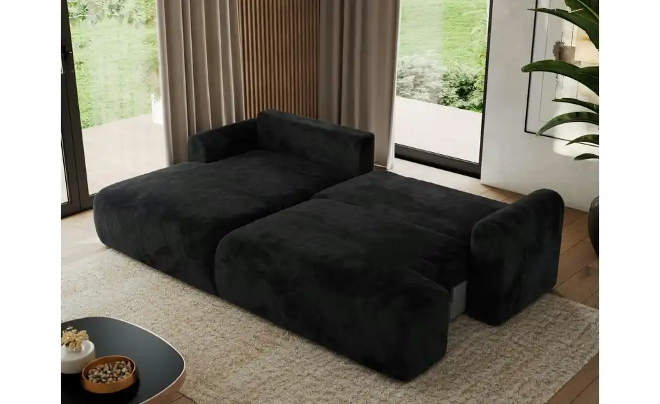 Ecksofa Tono mit Schlaffunktion, in Wohnsituation