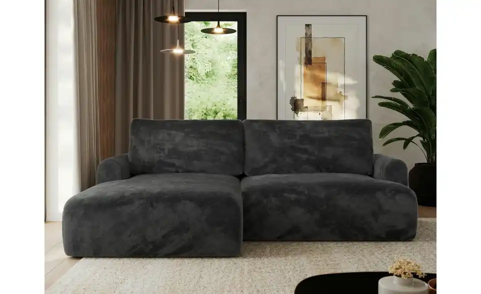 Ecksofa Tono mit Schlaffunktion, in Wohnsituation