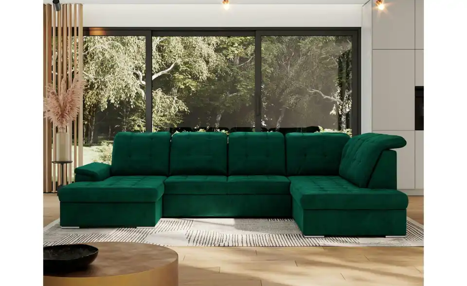 Wohnlandschaft Madrito mit Schlaffunktion, in Wohnsituation