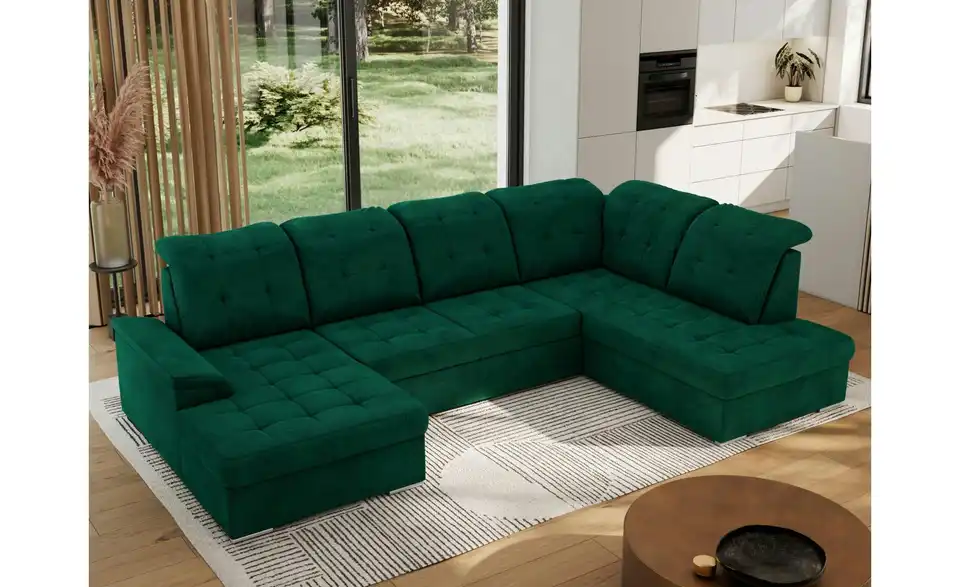 Wohnlandschaft Madrito mit Schlaffunktion, in Wohnsituation