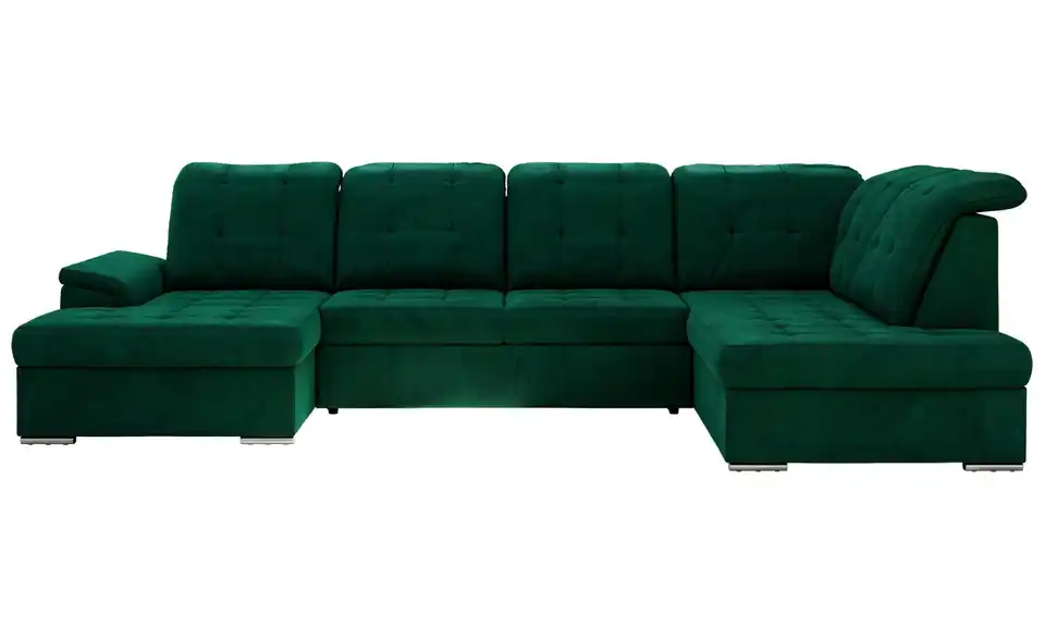 Wohnlandschaft Madrito mit Schlaffunktion, Frontansicht