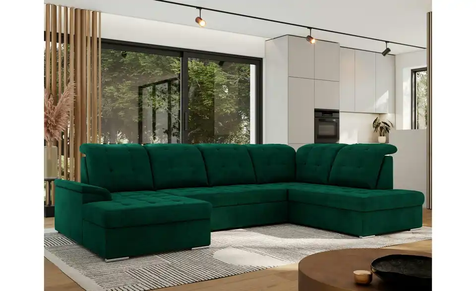 Wohnlandschaft Madrito mit Schlaffunktion, in Wohnsituation