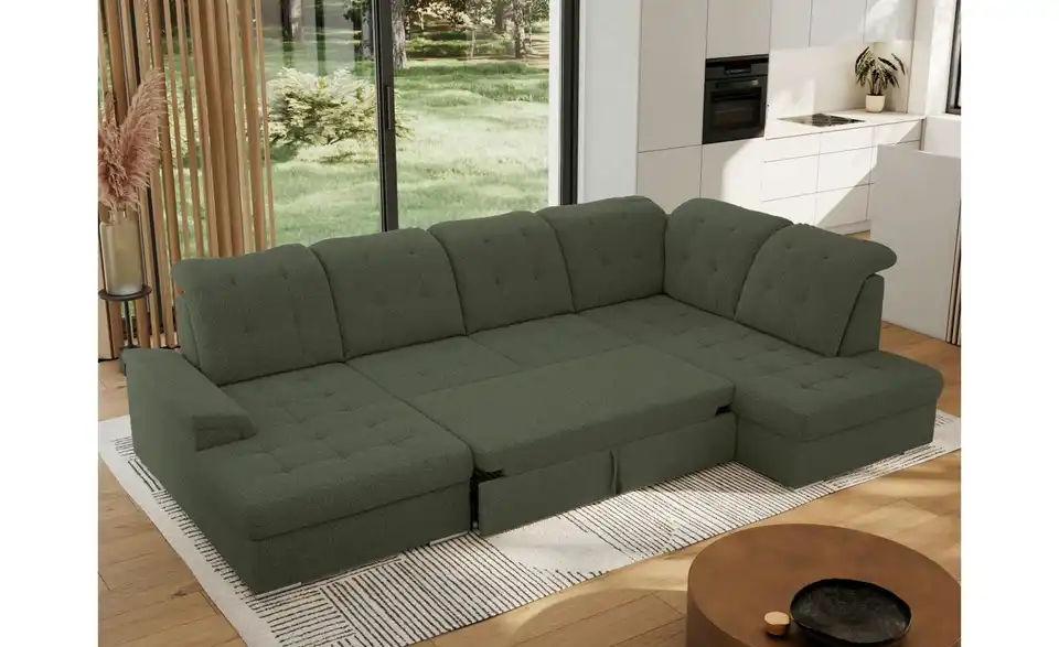 Wohnlandschaft Madrito mit Schlaffunktion, in Wohnsituation