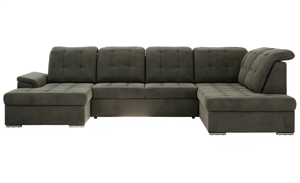 Wohnlandschaft Madrito mit Schlaffunktion, Frontansicht