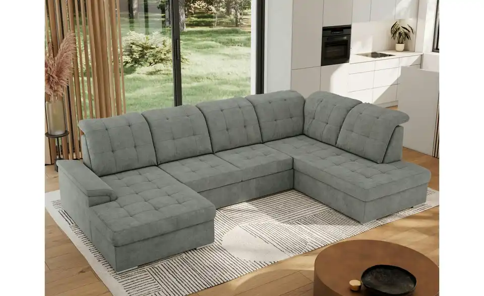 Wohnlandschaft Madrito mit Schlaffunktion, in Wohnsituation