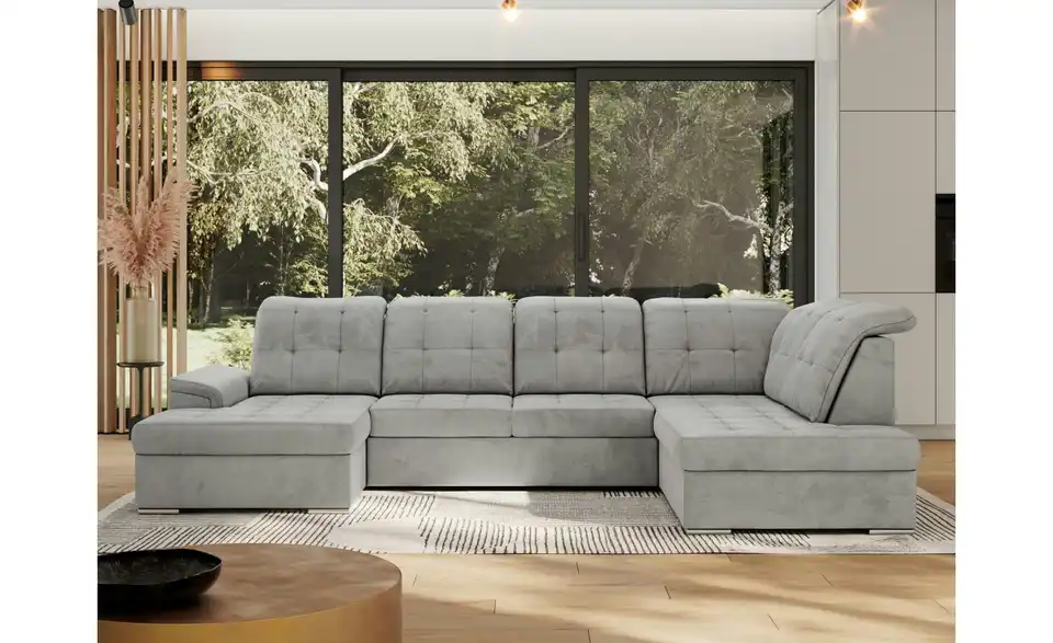 Wohnlandschaft Madrito mit Schlaffunktion, in Wohnsituation