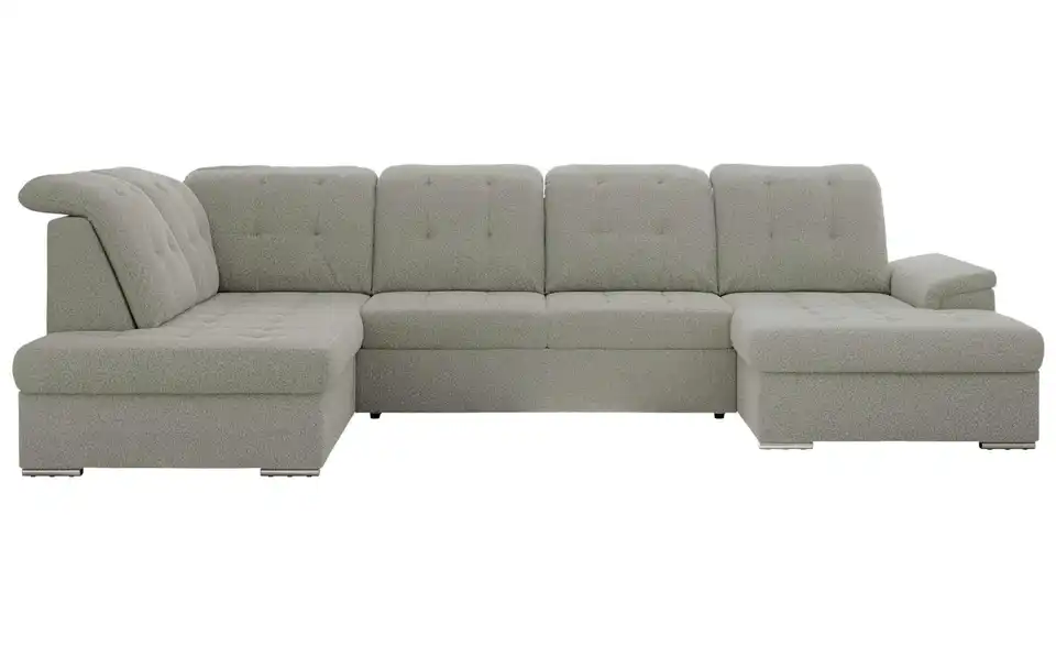 Wohnlandschaft Madrito mit Schlaffunktion, Frontansicht