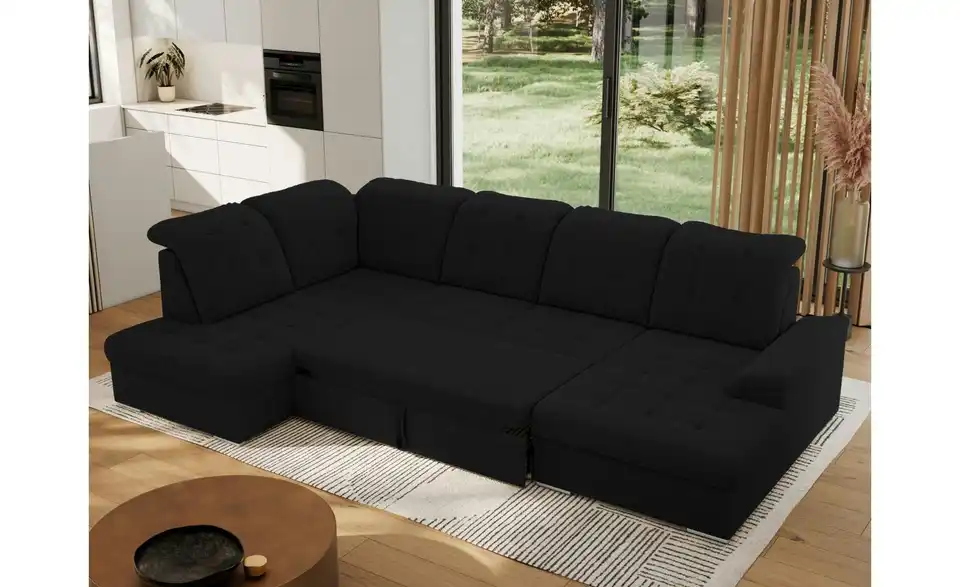 Wohnlandschaft Madrito mit Schlaffunktion, in Wohnsituation