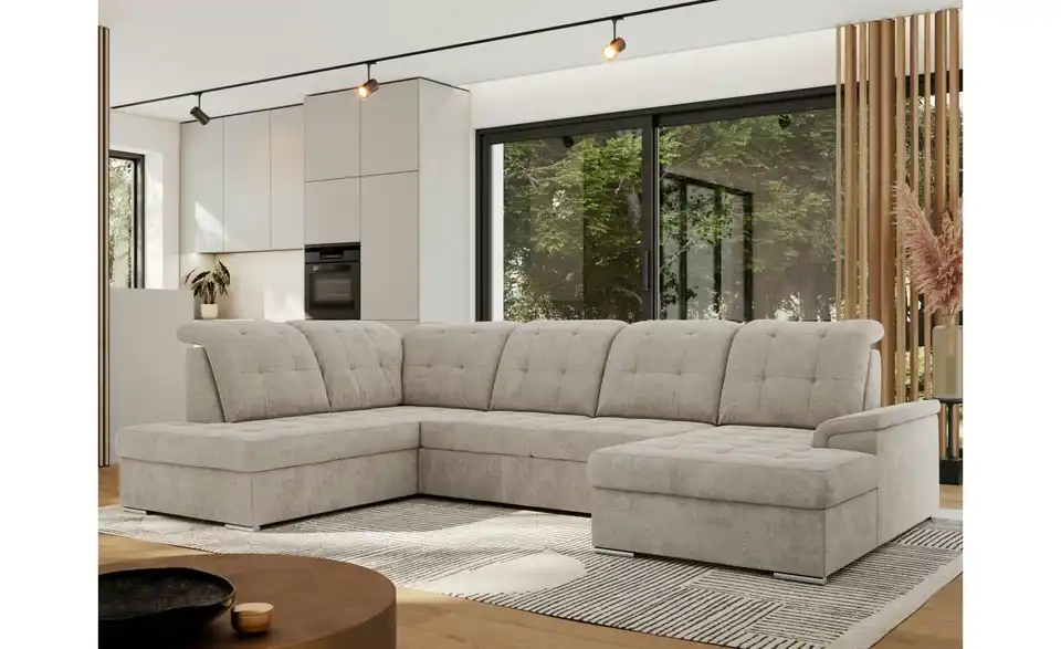 Wohnlandschaft Madrito mit Schlaffunktion, in Wohnsituation