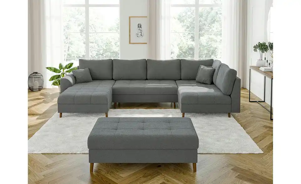 Wohnlandschaft mit Hocker Lars, in Wohnsituation