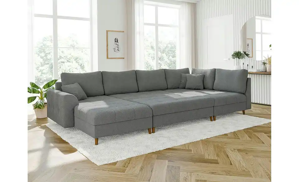 Wohnlandschaft mit Hocker Lars, in Wohnsituation