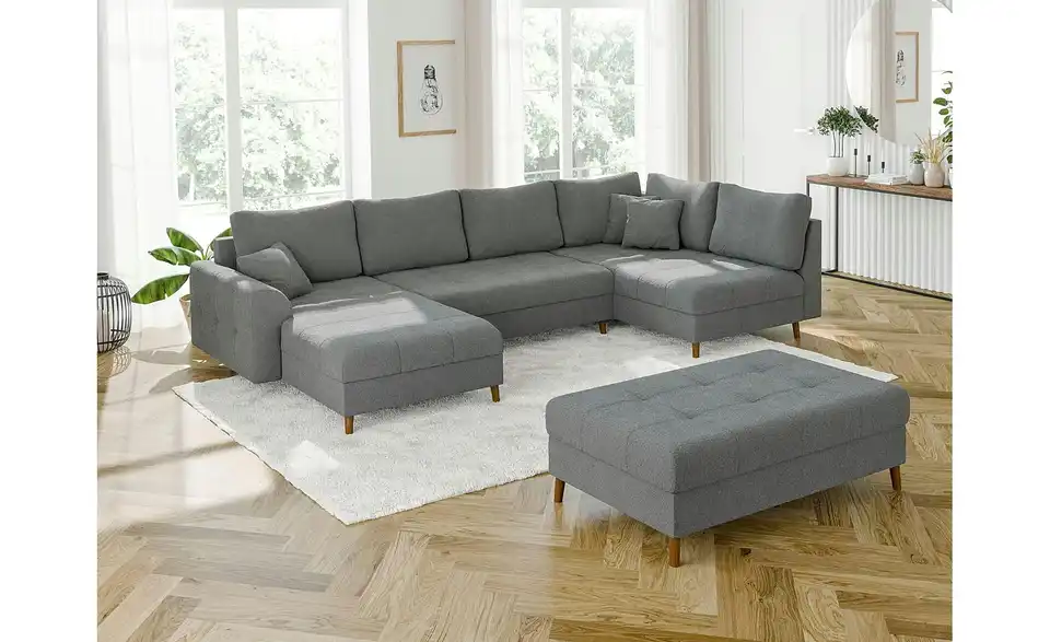 Wohnlandschaft mit Hocker Lars, in Wohnsituation