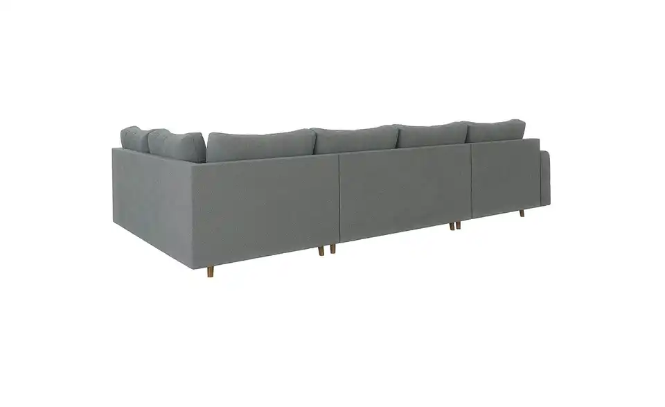 Wohnlandschaft mit Hocker Lars, Rückansicht