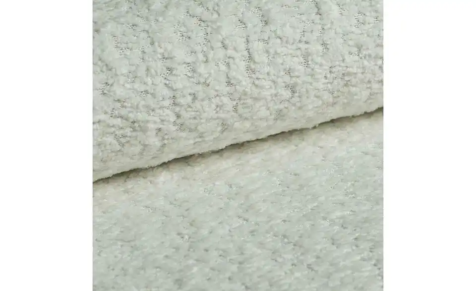 Wohnlandschaft mit Hocker Lars, Stoffstruktur