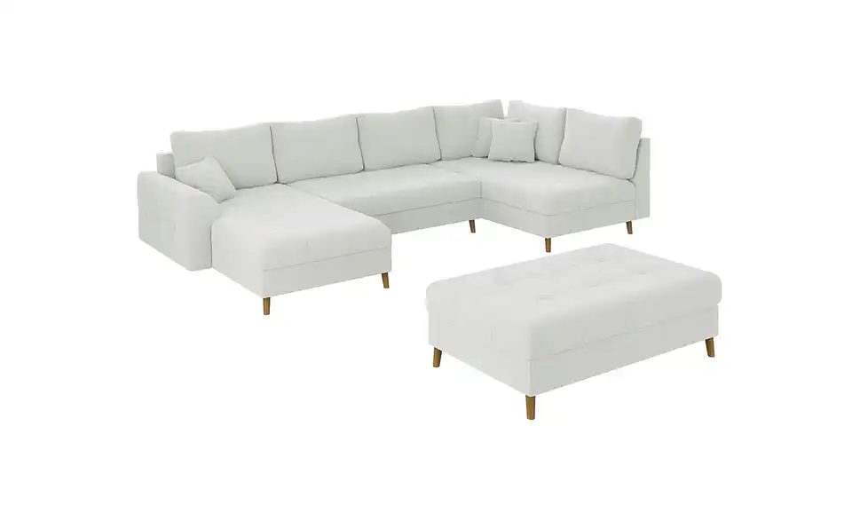 Wohnlandschaft mit Hocker Lars, Perspektive