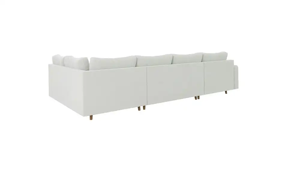 Wohnlandschaft mit Hocker Lars, Rückansicht