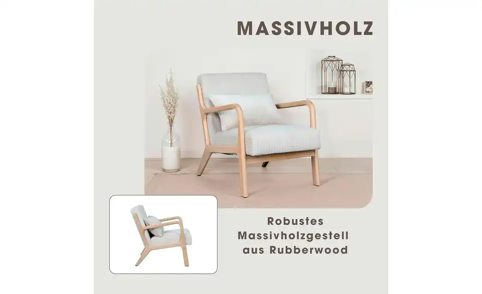 by Living Sessel, Bild mit Text