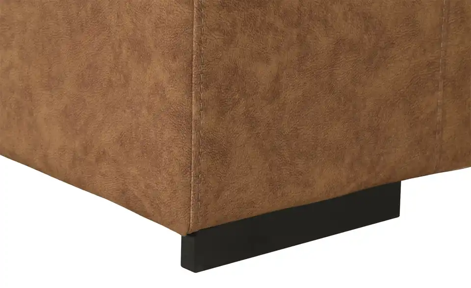 Ecksofa Reneé in Lederoptik, Detailansicht