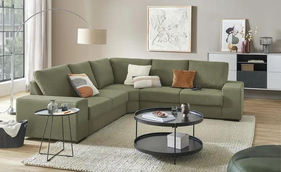 Ecksofa Reneé, in Wohnsituation