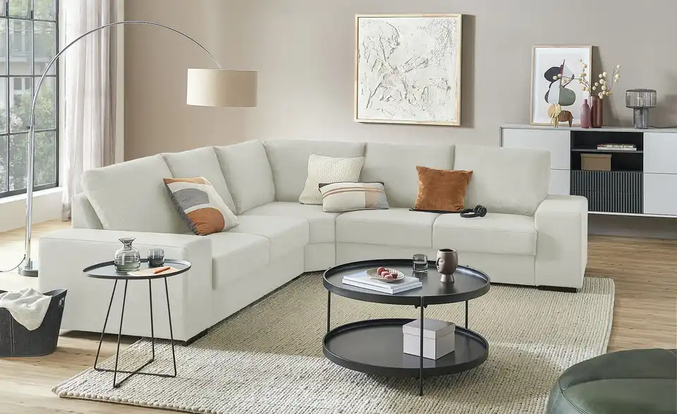 Ecksofa Reneé, in Wohnsituation