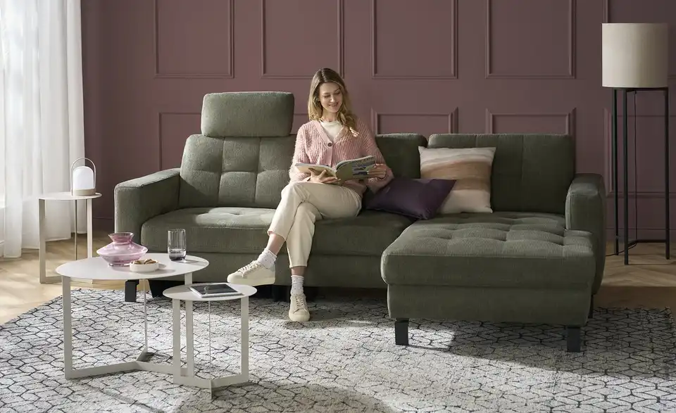 Ecksofa Coco, in Wohnsituation