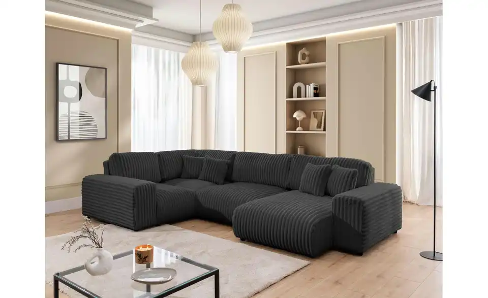 S-STYLE Wohnlandschaft XXL Mollis, in Wohnsituation