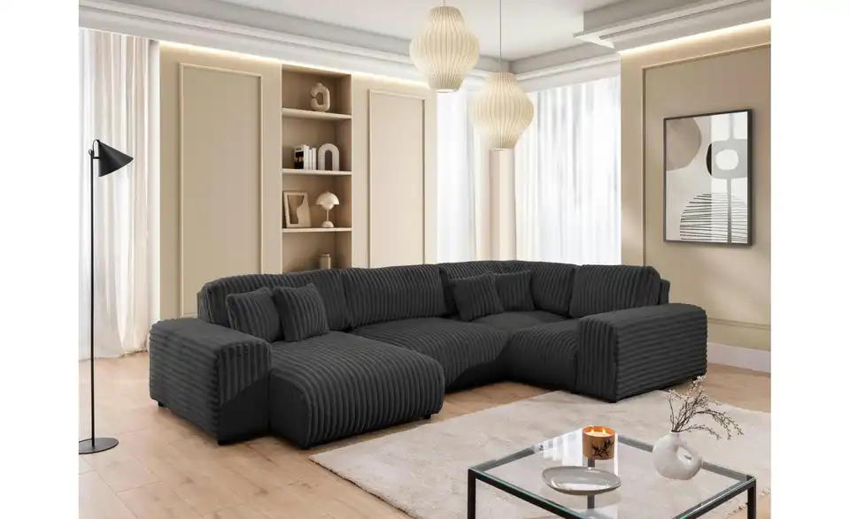 S-STYLE Wohnlandschaft XXL Mollis, in Wohnsituation