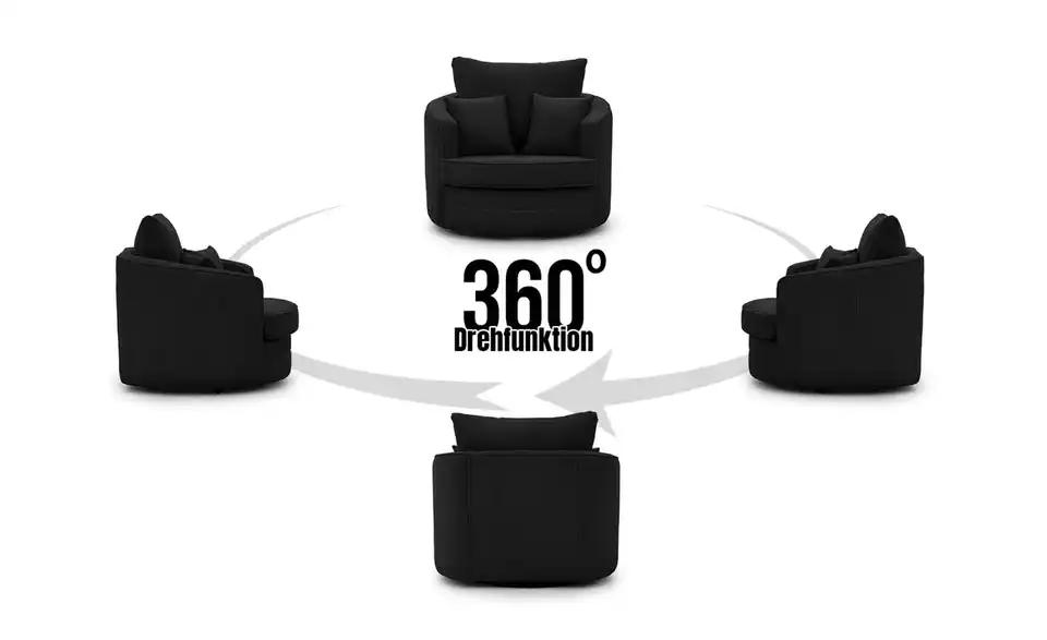 S-STYLE Drehsessel, Funktionsansicht