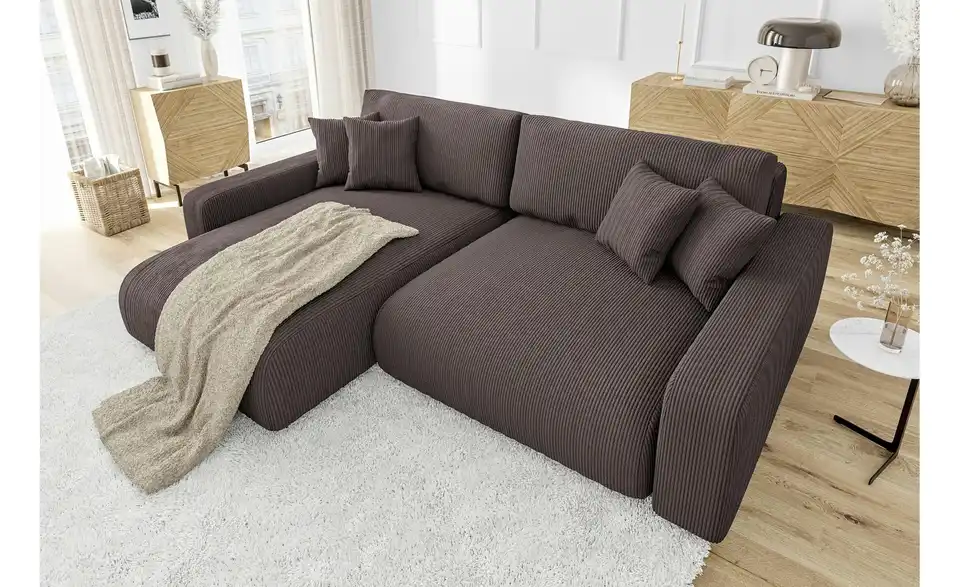S-STYLE Ecksofa Emma, in Wohnsituation