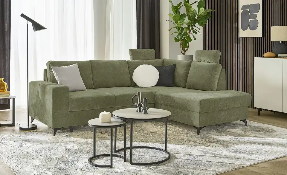 Ecksofa Salamanca, in Wohnsituation