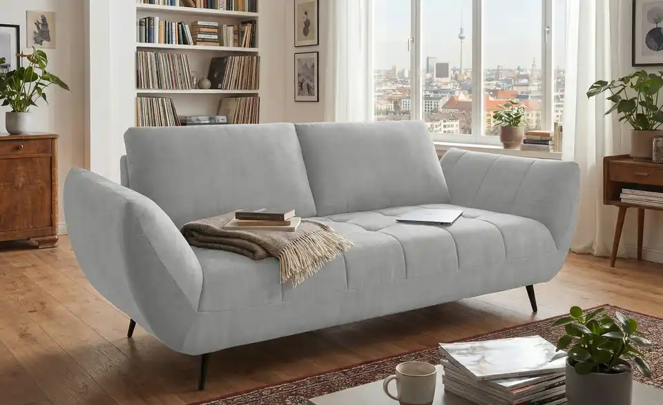 bobb Einzelsofa Carly mit Sitztiefenverstellung, in Wohnsituation