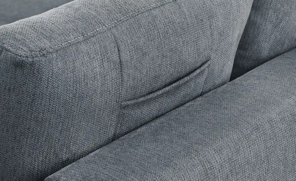 bobb Ecksofa Arissa de Luxe mit pflegeleichtem Bezug, Detailansicht