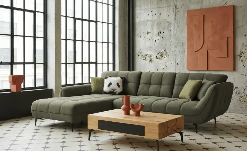 bobb Ecksofa Lazlo, in Wohnsituation