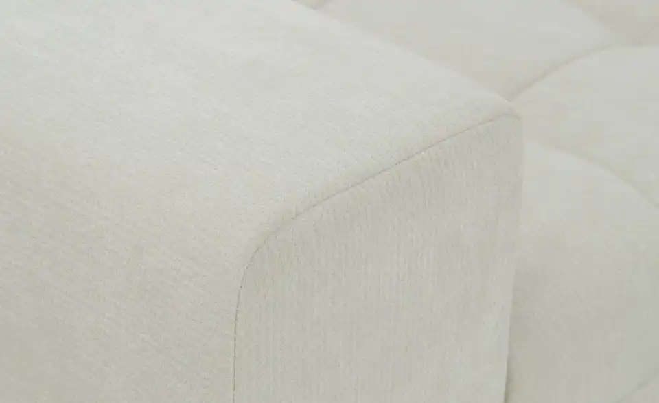 Ecksofa Arte mit verstellbaren Kopfstützen, Detailansicht