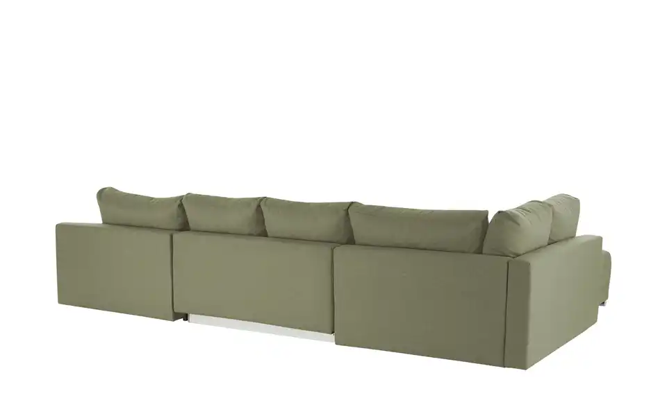 Wohnlandschaft Lemie mit Schlaffunktion, Rückansicht