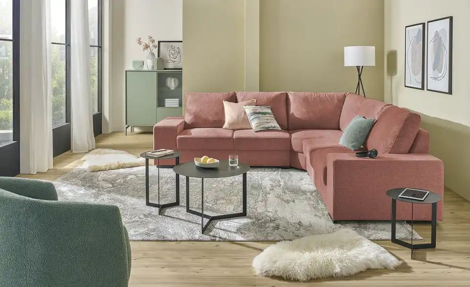 Ecksofa Reneé, in Wohnsituation