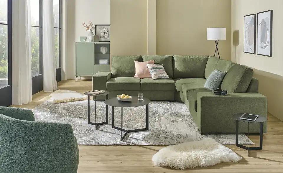 Ecksofa Reneé, in Wohnsituation