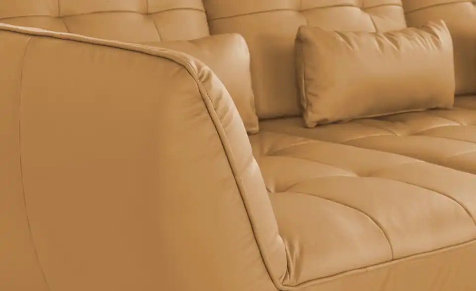 vito Ecksofa Ticona aus Leder, Detailansicht