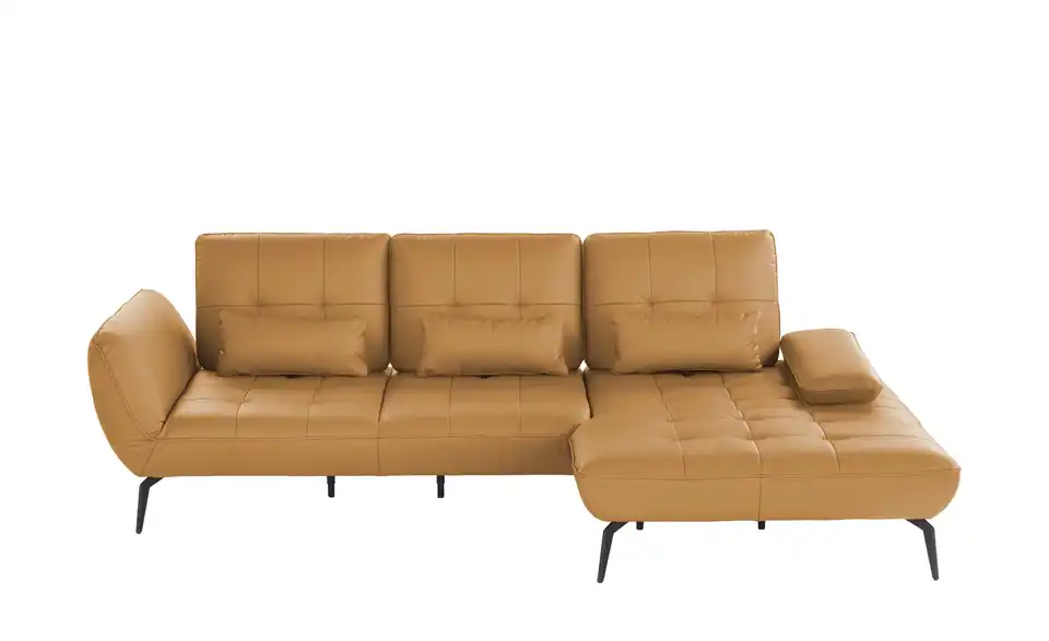 vito Ecksofa Ticona aus Leder, Frontansicht