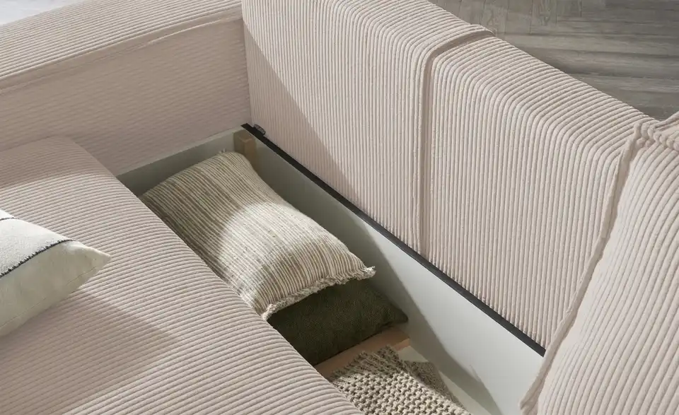 uno Ecksofa Fjord mit Schlaffunktion, Detailansicht