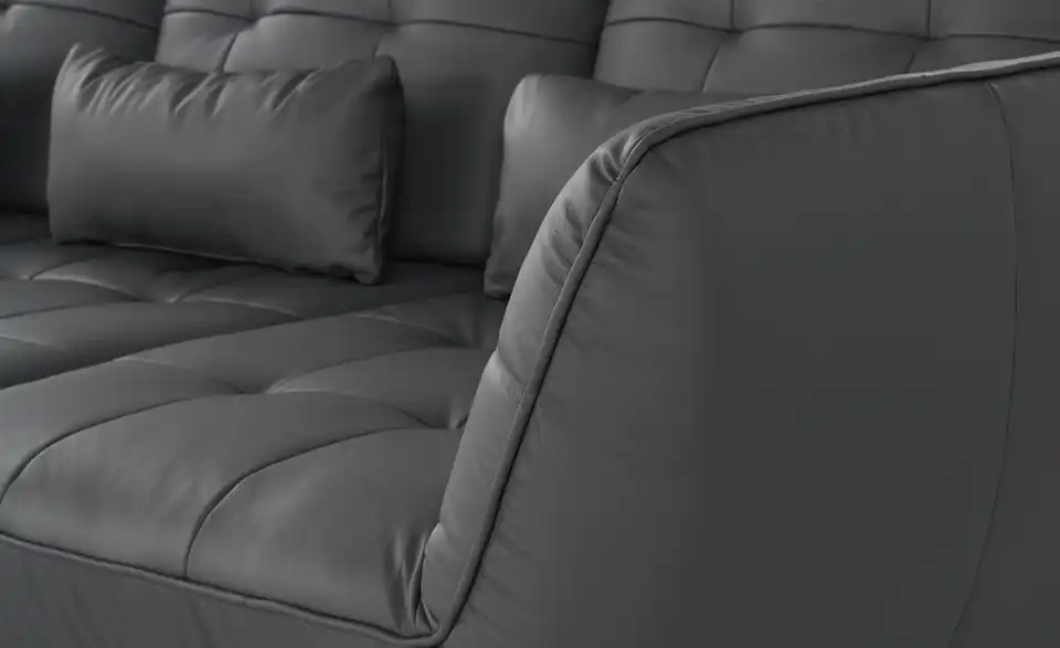vito Ecksofa Ticona aus Leder, Detailansicht