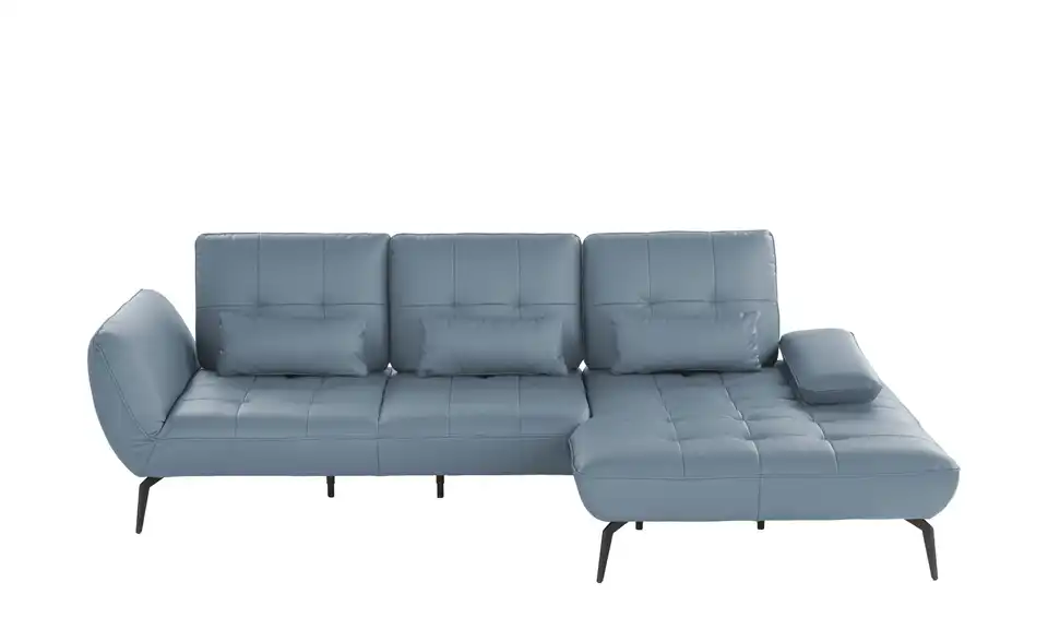vito Ecksofa Ticona aus Leder, Frontansicht