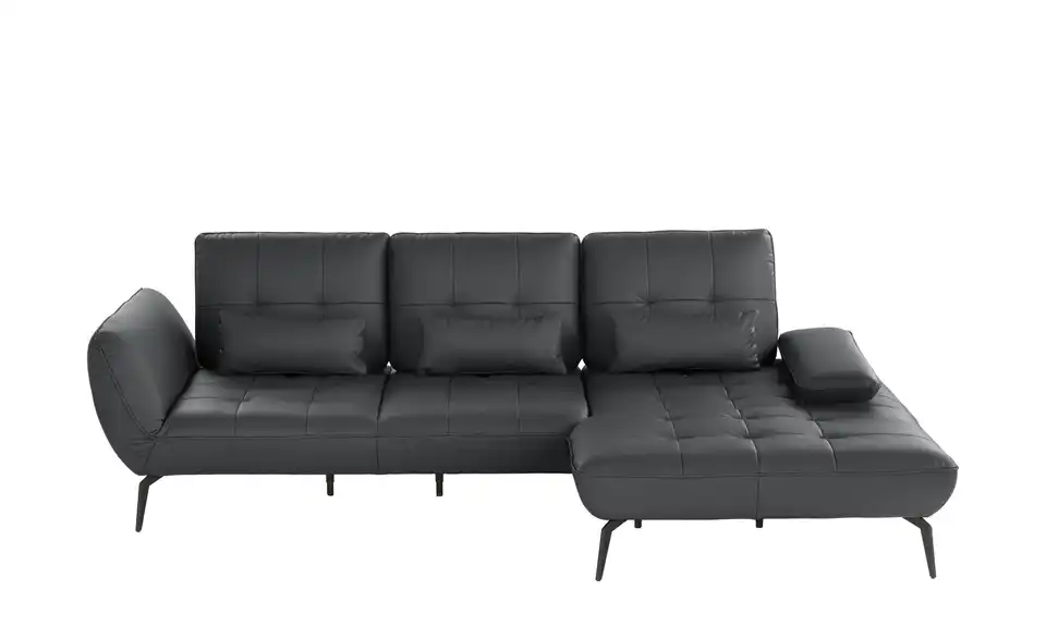 vito Ecksofa Ticona aus Leder, Frontansicht