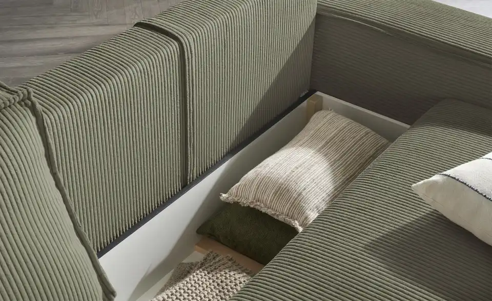 uno Ecksofa Fjord mit Schlaffunktion, Detailansicht
