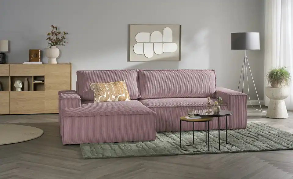 uno Ecksofa Fjord mit Schlaffunktion, in Wohnsituation