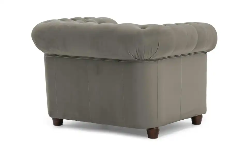 S-STYLE Chesterfield Sessel Cleo Blink, Rückansicht