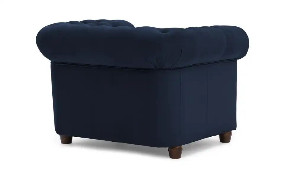 S-STYLE Chesterfield Sessel Cleo Blink, Rückansicht