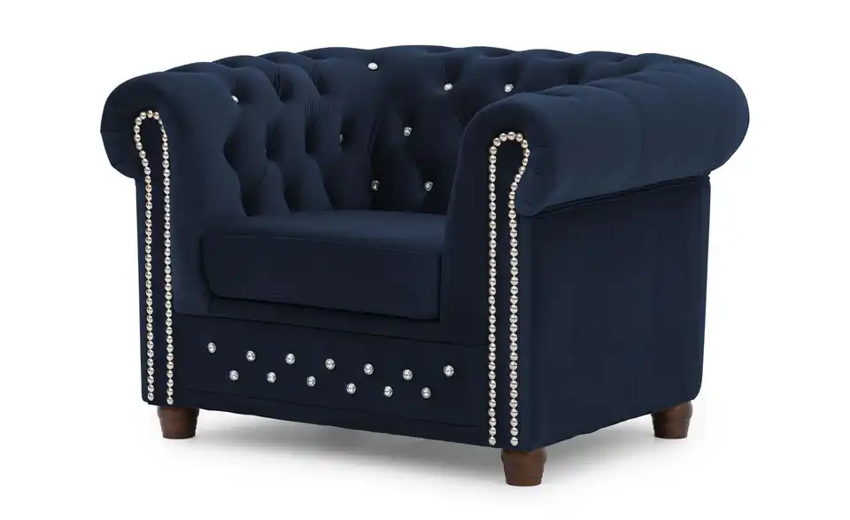 S-STYLE Chesterfield Sessel Cleo Blink, Perspektive